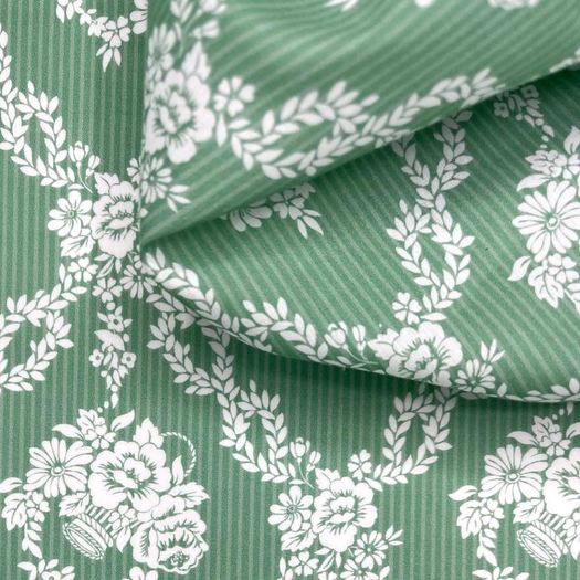 (u'Tissu Liberty Fabrics & Bridgerton - Garland H vert',)