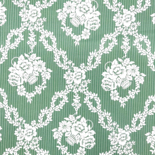 (u'Tissu Liberty Fabrics & Bridgerton - Garland H vert',)