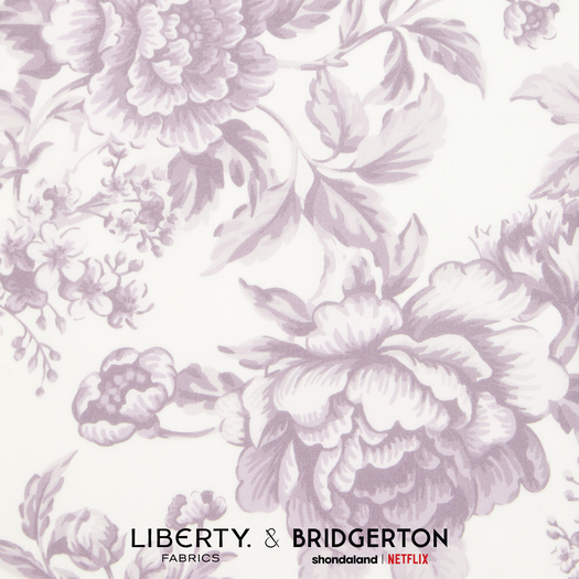 (u'Tissu Liberty Fabrics & Bridgerton - Regency T bordeau',)